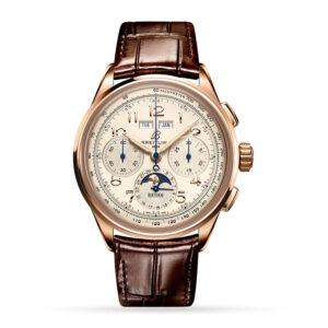 Premier B25 Datora 42 18k Red Gold Leather Strap