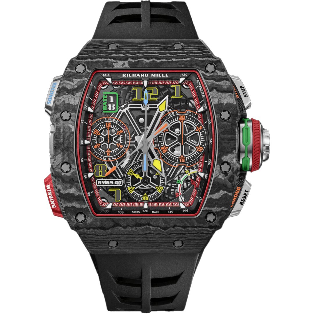 richard-mille-rm65-01-black-carbon-tpt - buysellsourcewatches Richard Mille RM65-01 Black Carbon TPT