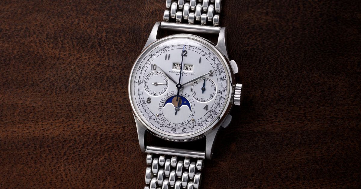 Patek Philippe Ref. 1518: The First Perpetual Calendar Chronograph