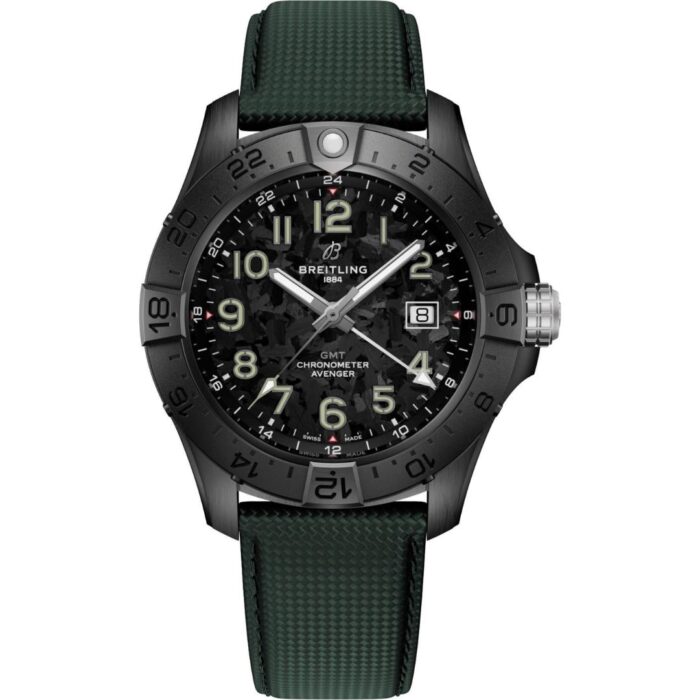 breitling-avenger-s32320101b1x1-1 - buysellsourcewatches Breitling Avenger Automatic GMT 44 Night Misssion S32320101B1X1