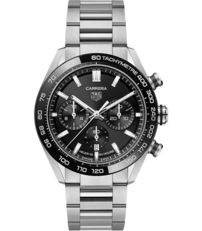 Tag Heuer Carrera Chronograph CBN2A1B.BA0643 Stainless Steel Black Dial