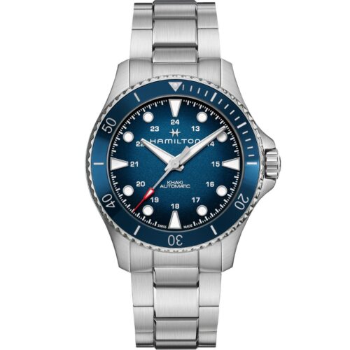 Hamilton Khaki Navy Scuba Auto H82505140 Stanless Steel Blue Dial