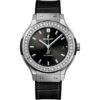 Hublot Classic Fusion Titanium Diamonds 565.NX.1470.LR.1204 Titanium Black Dial