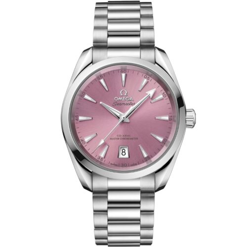 Omega Seamaster Aqua Terra Shades 220.10.38.20.10.005 Stainless Steel Pink Dial