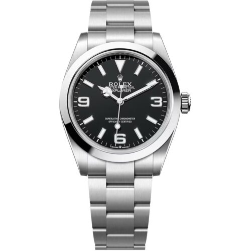 rolex-explorer-40-224270-0001_1 - buysellsourcewatches Rolex Explorer 40 224270-0001 Stainless Steel Black Dial
