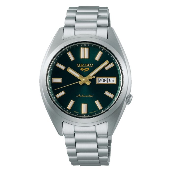 seiko-5-sports-snxs-automatic-srpl57k1_1 - buysellsourcewatches Seiko 5 Sports SNXS Automatic SRPL57K1 Stainless Steel Green Dial