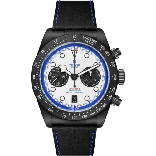 Tudor Black Bay Chrono Carbon 25 M79377KN-0001 Carbon Fibre White Dial