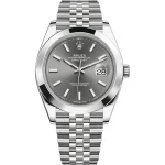 Rolex Datejust 41 126300 Stainless Steel Slate Dial Jubilee