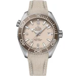 Omega Seamaster Planet Ocean 600M 215.32.44.21.09.001 Stainless Steel Beige Dial