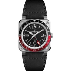 Bell & Ross BR 03 GMT Black BR0393-BL-ST/SCA