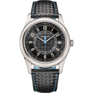 Patek Philippe Calatrava 6007G-011 Black in white gold with black dial