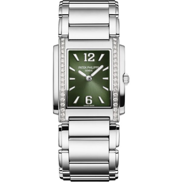 Patek Philippe Twenty~4 4910/1200A-011 Green front view