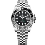 Rolex GMT-Master II 126710GRNR Bruce Wayne Jubilee Front View