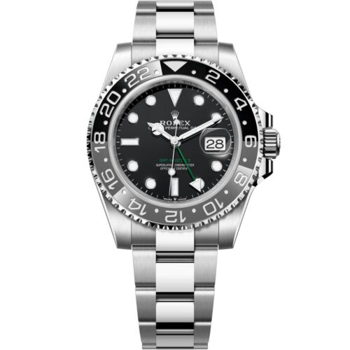 Rolex GMT-Master II 126710GRNR Bruce Wayne Oyster Front View