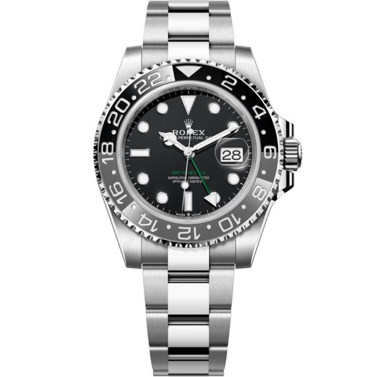 Rolex GMT-Master II 126710GRNR Bruce Wayne Oyster Front View