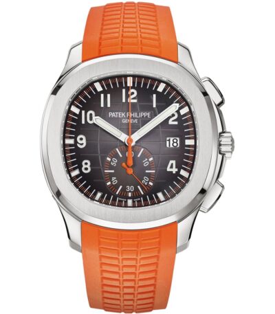 Patek Philippe Aquanaut Chronograph 5968A-001 in stainless steel with black dial