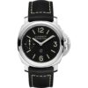 Panerai Luminor Logo PAM01084 in steel with black dial