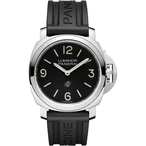 Panerai Luminor Base Logo PAM01086 in steel with black dial