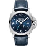 Panerai Luminor BiTempo PAM01361 in steel with blue dial