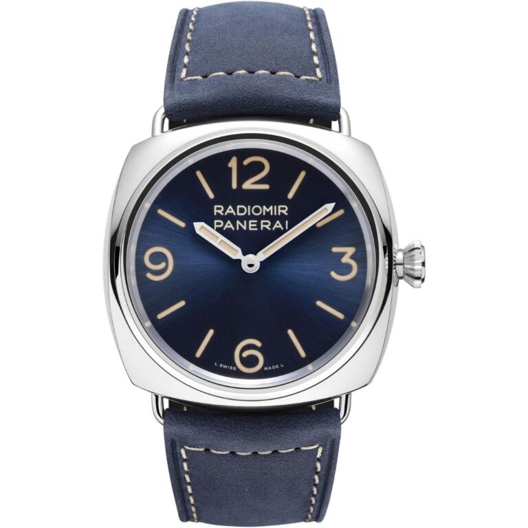 Panerai Radiomir Officine PAM01383 in steel with blue dial