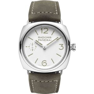Panerai Radiomir Officine PAM01384 in steel with white dial