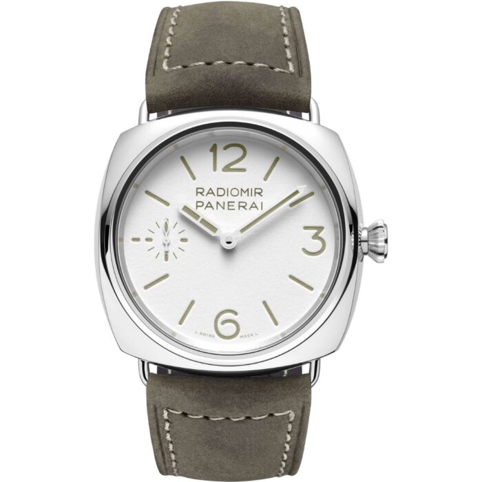 Panerai Radiomir Officine PAM01384 in steel with white dial