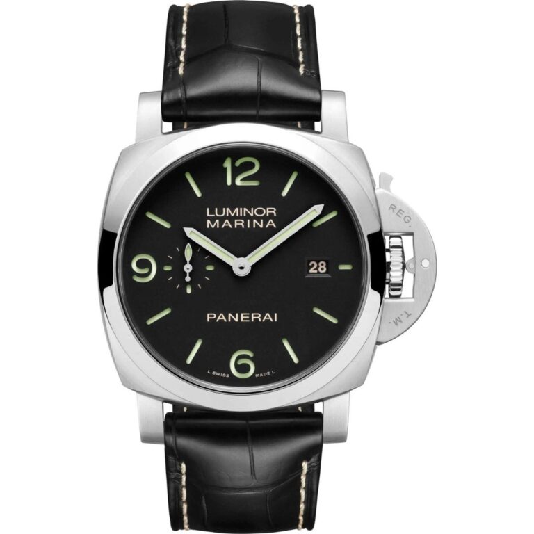 Panerai Luminor Marina PAM03312 in steel with black dial