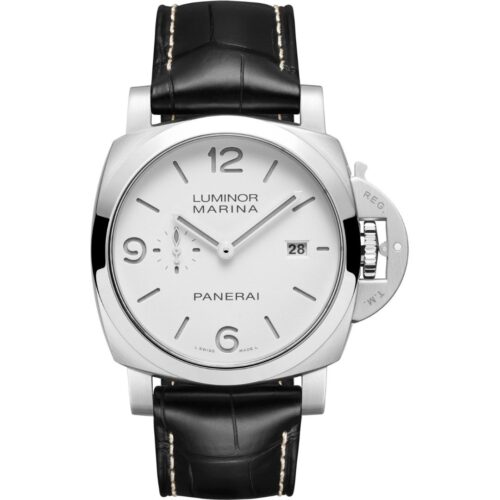 Panerai Luminor Marina PAM03314 in steel with white dial