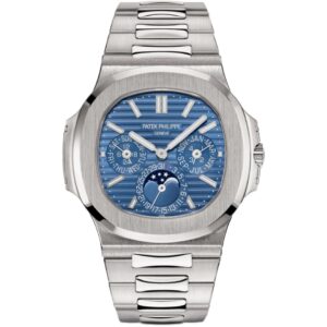 Patek Philippe Nautilus 5740/1G-001 Blue front view