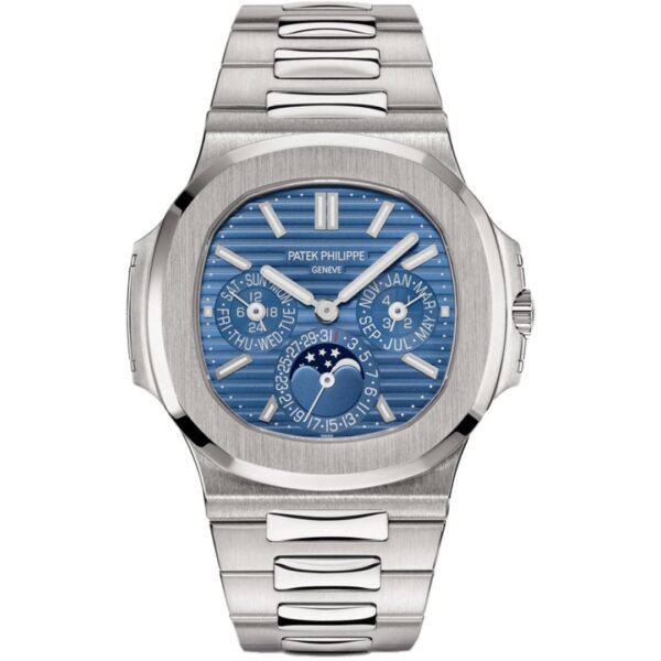 Patek Philippe Nautilus 5740/1G-001 Blue front view