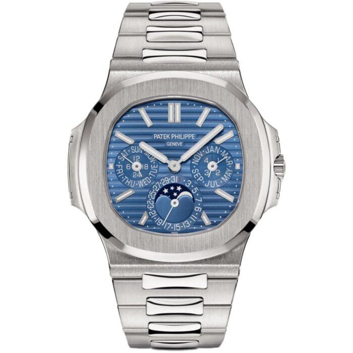Patek Philippe Nautilus 5740/1G-001 Blue front view