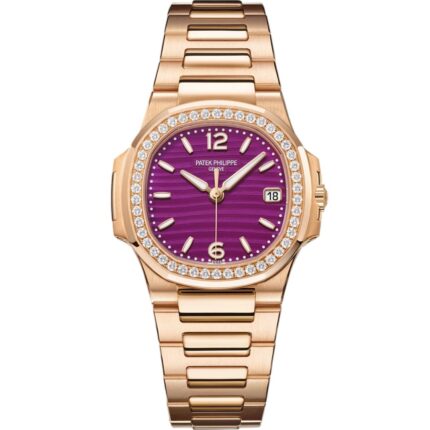 Patek Philippe Nautilus 7010/1R-013 Purple front view