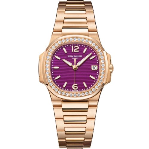 Patek Philippe Nautilus 7010/1R-013 Purple front view