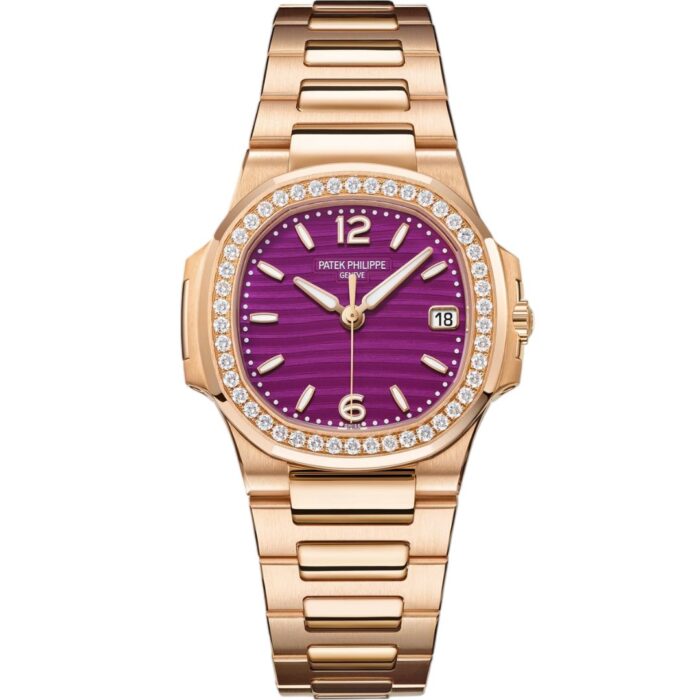 Patek Philippe Nautilus 7010/1R-013 Purple front view