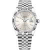 Rolex Datejust 41 126334 in steel jubilee bracelet with silver dial