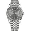 Rolex Datejust 41 126334 in steel jubilee bracelet with slate dial