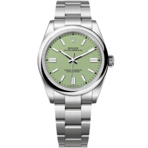 Rolex Oyster Perpetual 41 134300 Stainless Steel Pistachio Dial