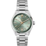 Tag Heuer Carrera Date WBN2312.BA0001 in steel with green dial