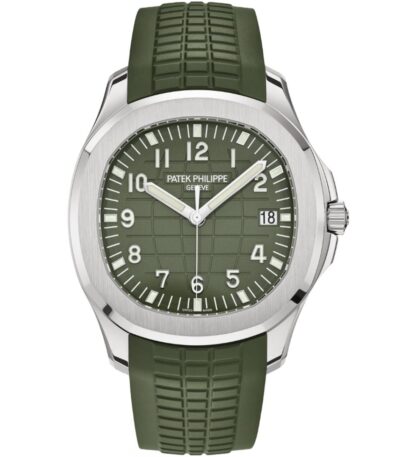Patek Philippe Aquanaut 5168G-010 White Gold Green Dial