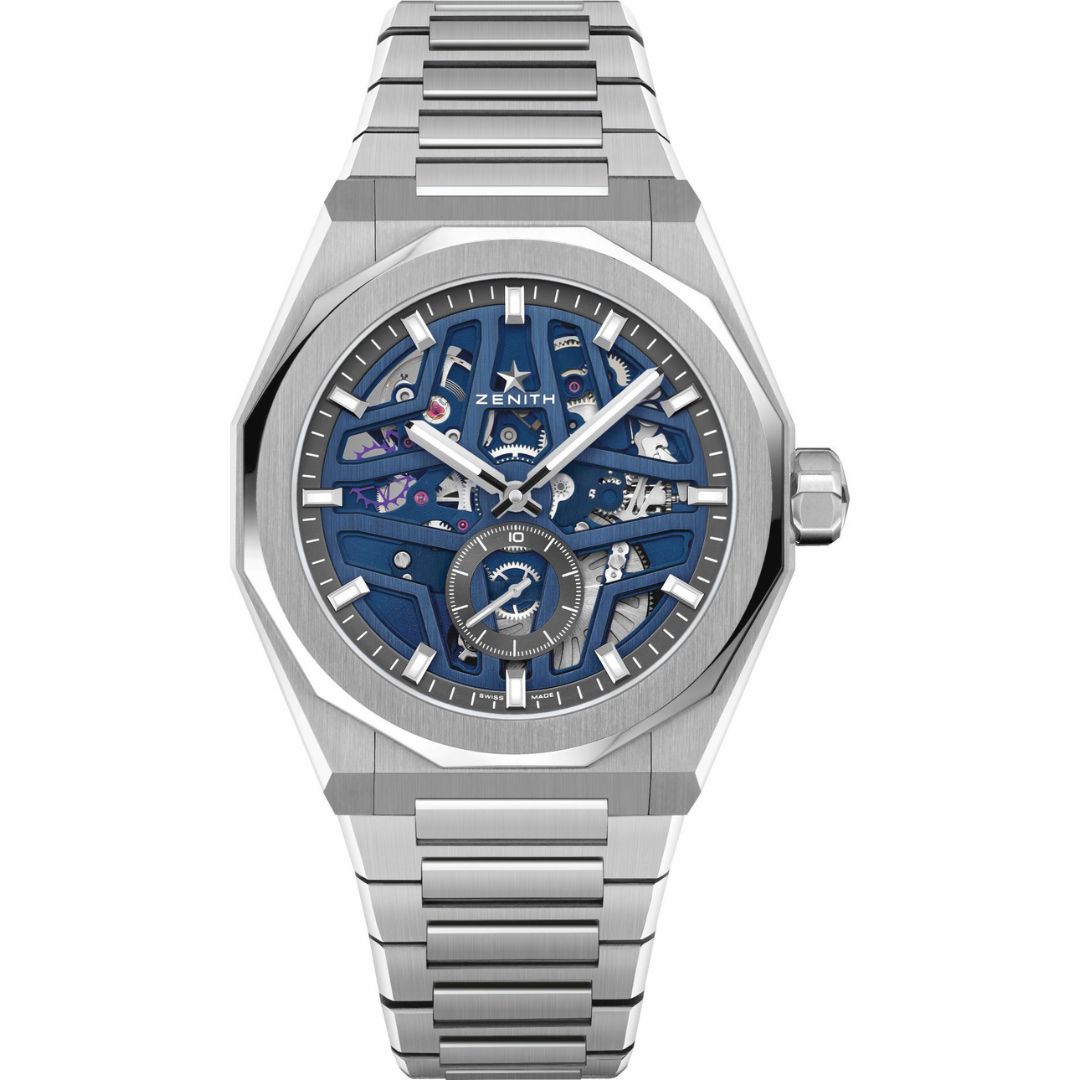 03-9300-3620-79-i001_main Zenith Defy Skyline Skeleton 03.9300.3620/79.I001 Stainless Steel Blue Dial - Image 1