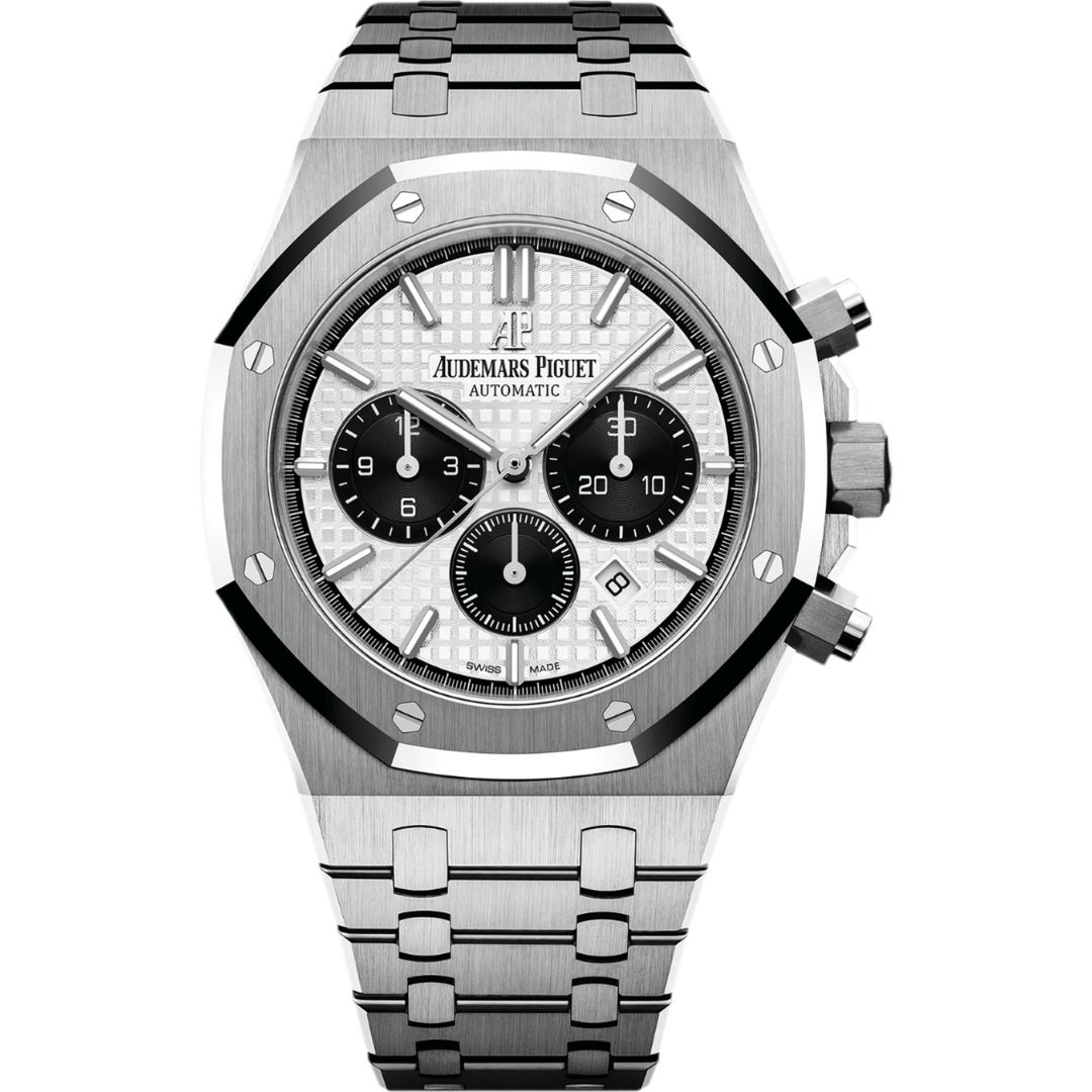 26331st-oo-1220st-03_main Audemars Piguet Royal Oak Chronograph 26331ST.OO.1220ST.03 Stainless Steel Silver Dial - Image 1