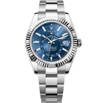 Rolex Sky-Dweller 336934-0005 with blue dial and stainless steel bracelet