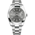 Rolex Datejust 41 126300 Stainless Steel Slate Dial Oyster