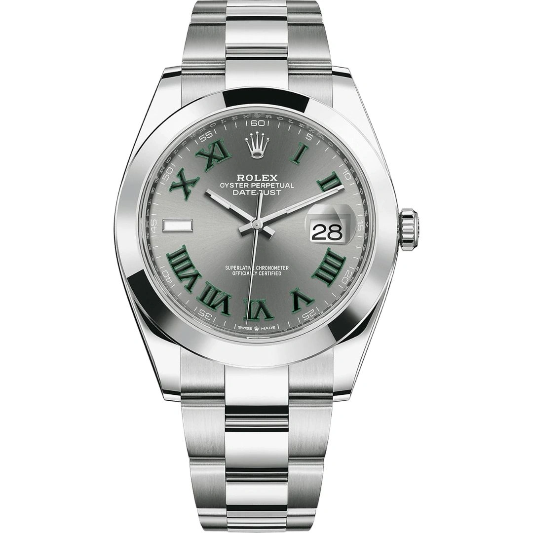 Rolex Datejust 41 "Wimbledon" Stainless Steel Slate Dial Oyster (New) Rolex Datejust 41 "Wimbledon" Stainless Steel Slate Dial Oyster (New)
