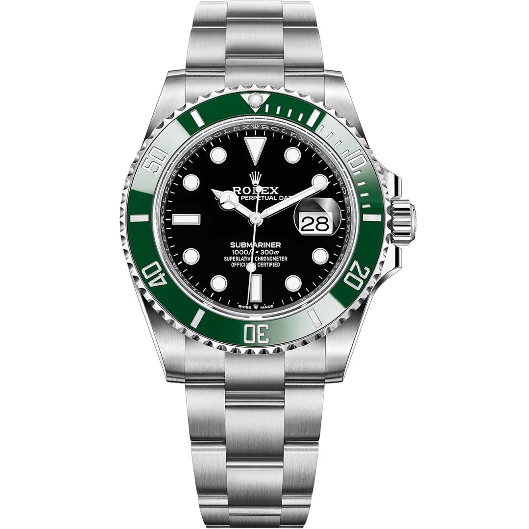 126610lv-0002_main Rolex Submariner Date 126610LV "Starbucks MK2" Stainless Steel Black Dial - Image 1