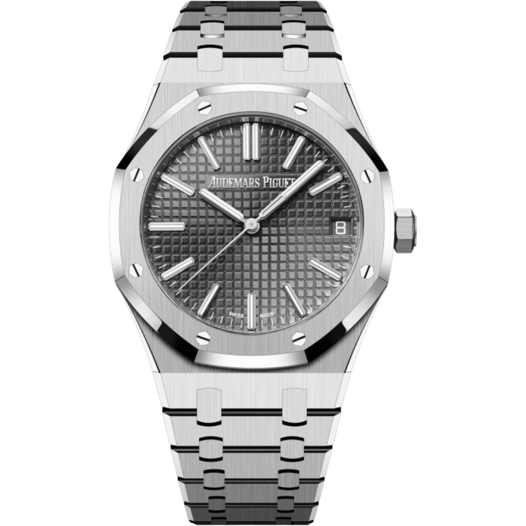 15510st-oo-1320st-10_1 Audemars Piguet Royal Oak 15510ST.OO.1320ST.10 41mm Stainless Steel Grey Dial - Image 1