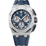 Audemars Piguet Royal Oak Offshore Chronograph 26420TI.OO.A027CA.01 43mm Titanium Blue Dial