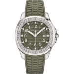 Patek Philippe Aquanaut Luce 5267/200A-011 Stainless Steel Green Dial Diamond Bezel