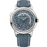 Patek Philippe World Time 5330G-001 White Gold Blue Dial