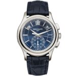 Patek Philippe Annual Calendar Chronograph 5905P-001 Platinum Blue Dial